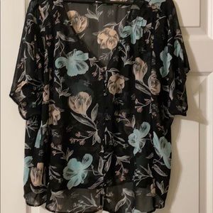Torrid Floral Blouse